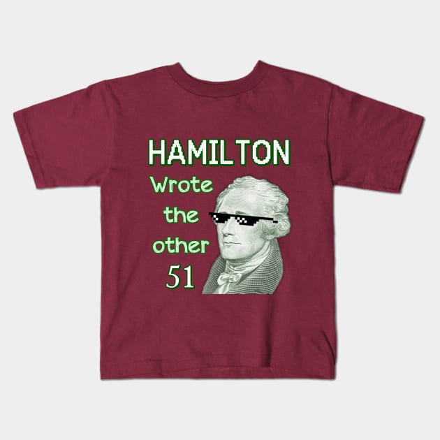 Hamilton wrote the other 51 new arrivals